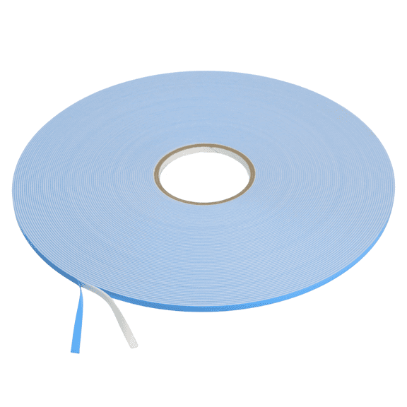 JVCC Window Glazing Tape [Double-Sided, Closed Cell] (DC-WGT-01): 1/4 in. x 50 yds. x 1/16 in. thick (White)