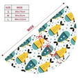 thumbnail image 3 of Yiaed Funny Boats Print Christmas Tree Skirt , Tree SkirtsTree Mat for Christmas Winter Holiday Indoor Decorations-36", 3 of 7