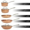 Classic Cuisine 8 Piece Cookware Set With 2 Layer Nonstick Ceramic Coating