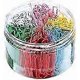 thumbnail image 1 of Colored Paper Clips, 300 Mixed Color Paper Clips with Plastic Box, 50mm Paper Clips, Colored Paper Clips, 6 Colors, 1 of 5