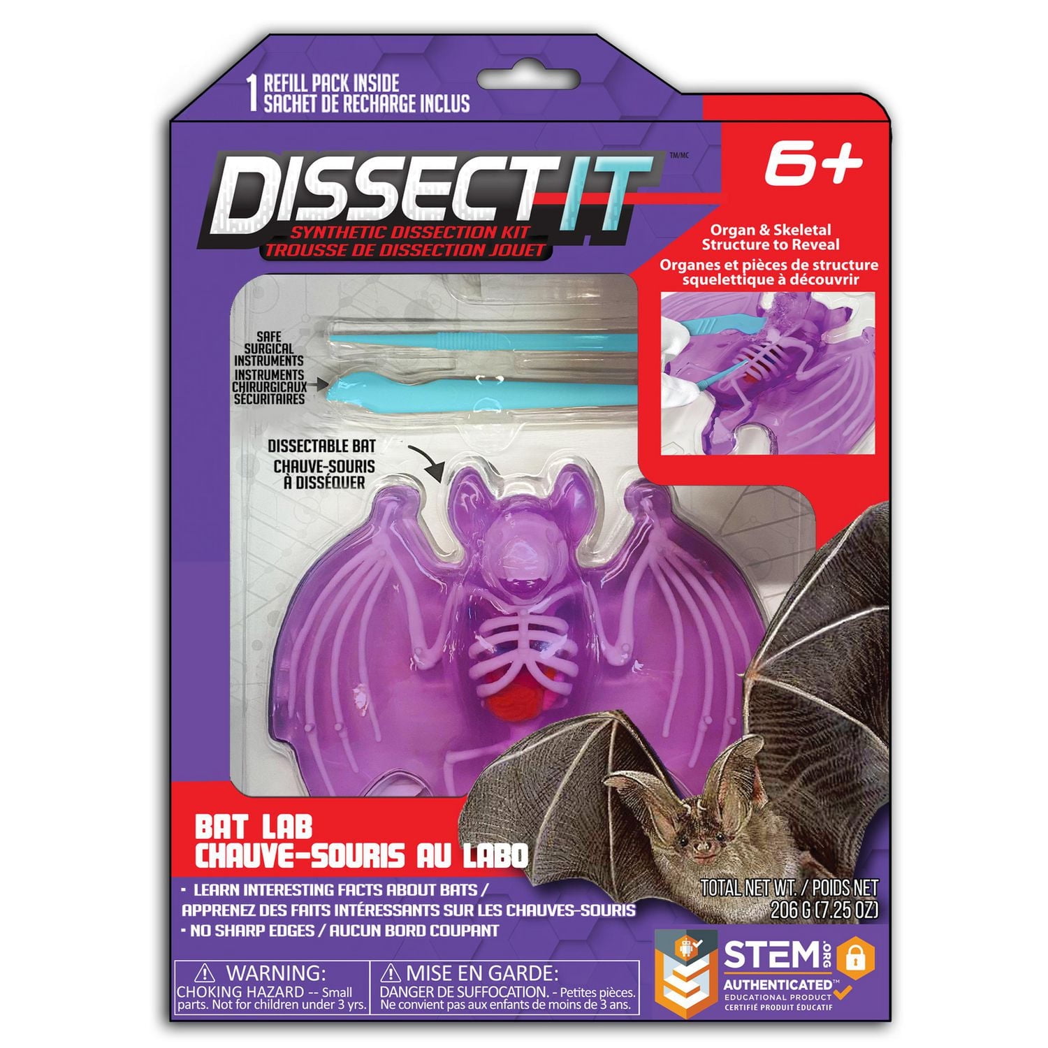 Dissect-It Bat Lab, Bat Lab