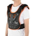 thumbnail image 1 of Children Riding Chest Protector, Riding Protective Chest Kids Sports Protector Vest Abrasion Resistance  For Protects The Body Orange Black L, 1 of 8