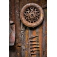 thumbnail image 2 of Mahan, Kathy 23x32 Black Ornate Wood Framed with Double Matting Museum Art Print Titled - Vintage Tools I, 2 of 4