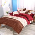 thumbnail image 5 of 3D Rosa Roja Funda de edredón Juego de ropa de cama Fundas de almohada 41, 5 of 5