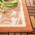 thumbnail image 4 of Safavieh Courtyard Steve Oriental Indoor/Outdoor Area Rug, Natural/Terracotta, 2'7" x 5', 4 of 9