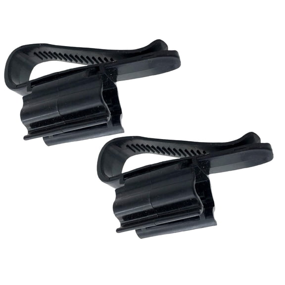 ZOURIH Aquarium Hose Holder Clip - 2 Pcs Water Pipe Mount Bracket,Fish Tank Tubing Clamp | Aquarium Filtration Accessories Supply,Secure Bucket Mounting tool with Home Turtle Tank Support,Black