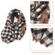 thumbnail image 3 of Chales para mujer Chal de tacto suave de cachemira Bufandas de otoño para mujer Chales y chales Bufanda de punto gruesa y cálida para invierno Poncho abierto al frente, 3 of 5