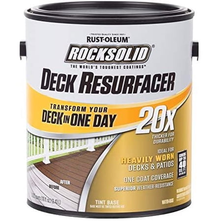 Rust-Oleum Resurfacer 20X Tint - Multicolor - 3.625 Qt — Residential Use, Standard Application