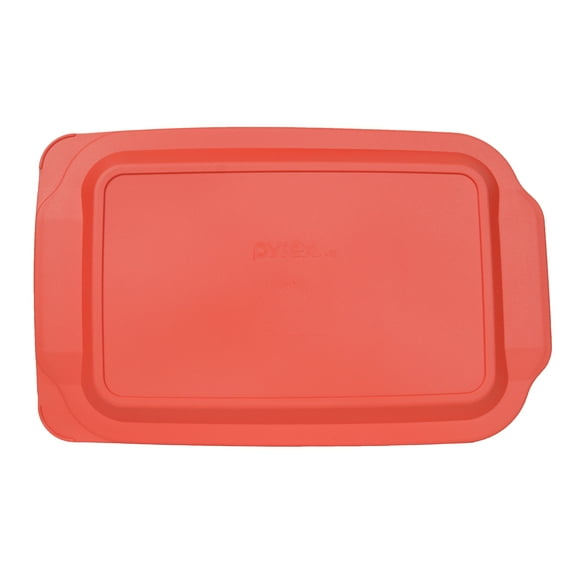 Pyrex Replacement Lid 234-PC Rectangular Red Plastic Cover
