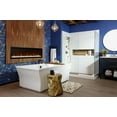thumbnail image 2 of Align Brushed Nickel Two Handle Roman Tub Faucet, 2 of 5