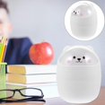 thumbnail image 5 of Waste Basket Can Go Basket Cute Small Waste Basket For Kids Room Decorative（White）, 5 of 5