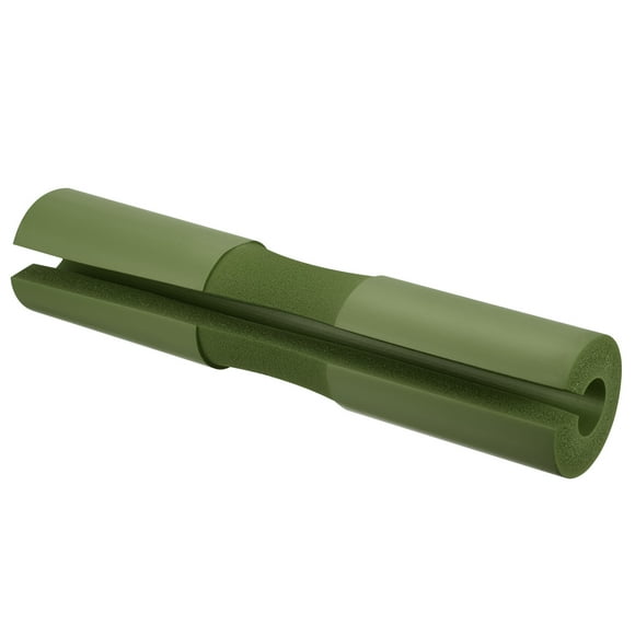 Protector de cuello, hombros y espalda para barra de pesas Uxcell, almohadilla de sentadillas, color verde oscuro