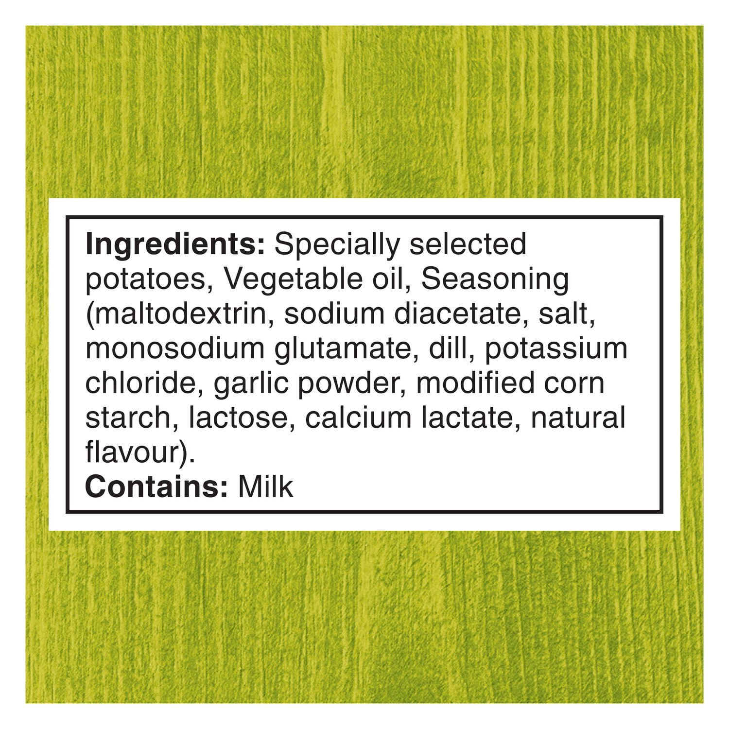 Lay's croustilles assaisonnées Cornichons à l'aneth