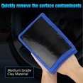 thumbnail image 2 of 2 Pack Microfiber Clay Bar Mitt Car Detailing Clay Glove Cleaning Wash Glove Rag, 2 of 9