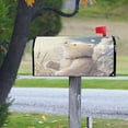 thumbnail image 6 of WOBOGO White Bear Enjoying The Sunshine Mailbox Cover Magnetic for Garden Yard Home Decor Standard Size 20.7×18.03in, 6 of 9