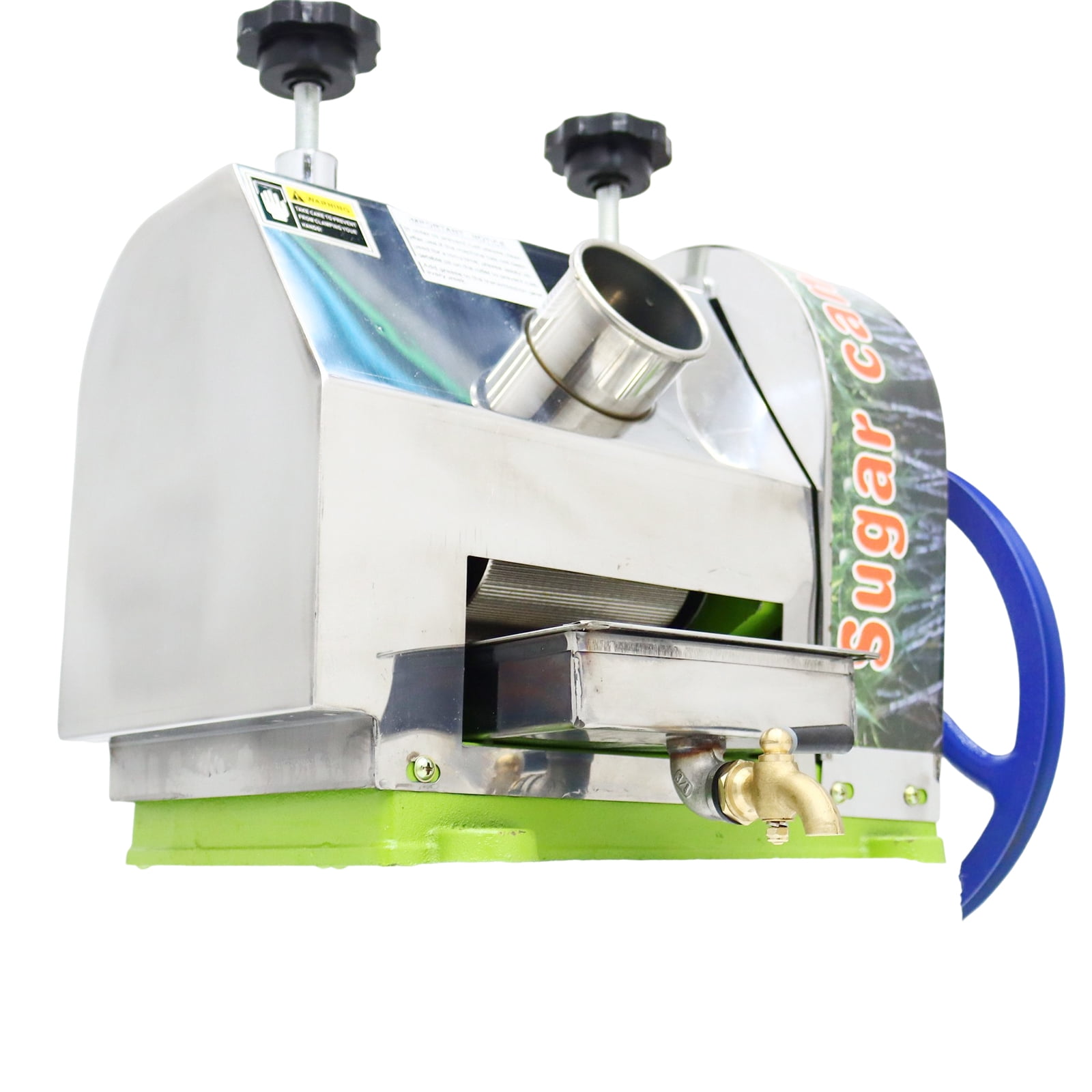 Efficient Manual Sugar Cane Juicer Machine 330LB/H Output Sugar Cane Juicer Press with 2 Peeling Knives