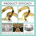 thumbnail image 5 of RAGUPEL 2026 New Jewelry Cleaner 100Ml Solution for Gold Silver Diamonds Removes Tarnish Restores Shine Includes Cleaning Brush, 5 of 7