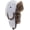 White1, variant on Winter Trapper Hat Unisex Russian Ushanka Trooper Aviator Hats for Women Men Snow Eskimo Hat with Ear Flaps for Cold Weather