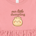 thumbnail image 4 of Inktastic Cute Kawaii Dumpling Baby Girls Baby Dress, 4 of 5