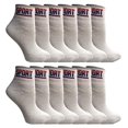 thumbnail image 4 of Yacht & Smith 12 Pairs Mens & Womens Ankle Bulk Athletic Sports Socks, by SOCKS'NBULK (White USA), 4 of 4
