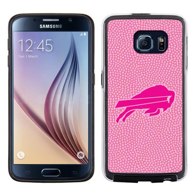 Buffalo Bills Phone Case Pink Football Pebble Grain Feel Samsung Galaxy S6