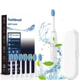 thumbnail image 6 of Komiseup Toothbrush Toothbrush With 8 Brush Heads 6 Cleaning Modes Upgraded Toothbrush Longer Life Faster Chargin, 6 of 7