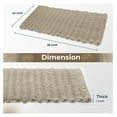thumbnail image 2 of Outdoor Door Mat, Lobster Rope Doormat, All Weather Mats, Woven Door Mat from Nautical Rope, Front Door Welcome Mats, (Solid Sand, 18 x 30), 2 of 7