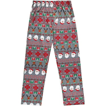 North 15 Girls Cozy Burnout Flannel Pajama Pants-L1340G-Design3-10-12 ...