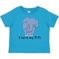 thumbnail image 3 of Inktastic I Love My Titi Elephant Blue Boys Baby T-Shirt, 3 of 5
