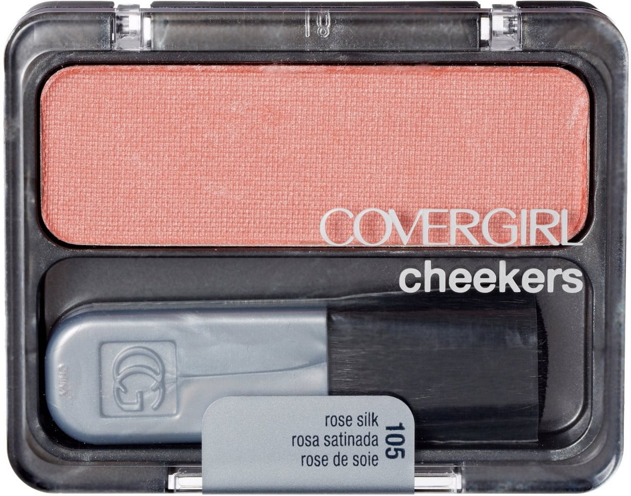 CoverGirl Cheekers Blush, Rose Silk [105], 0.12 oz