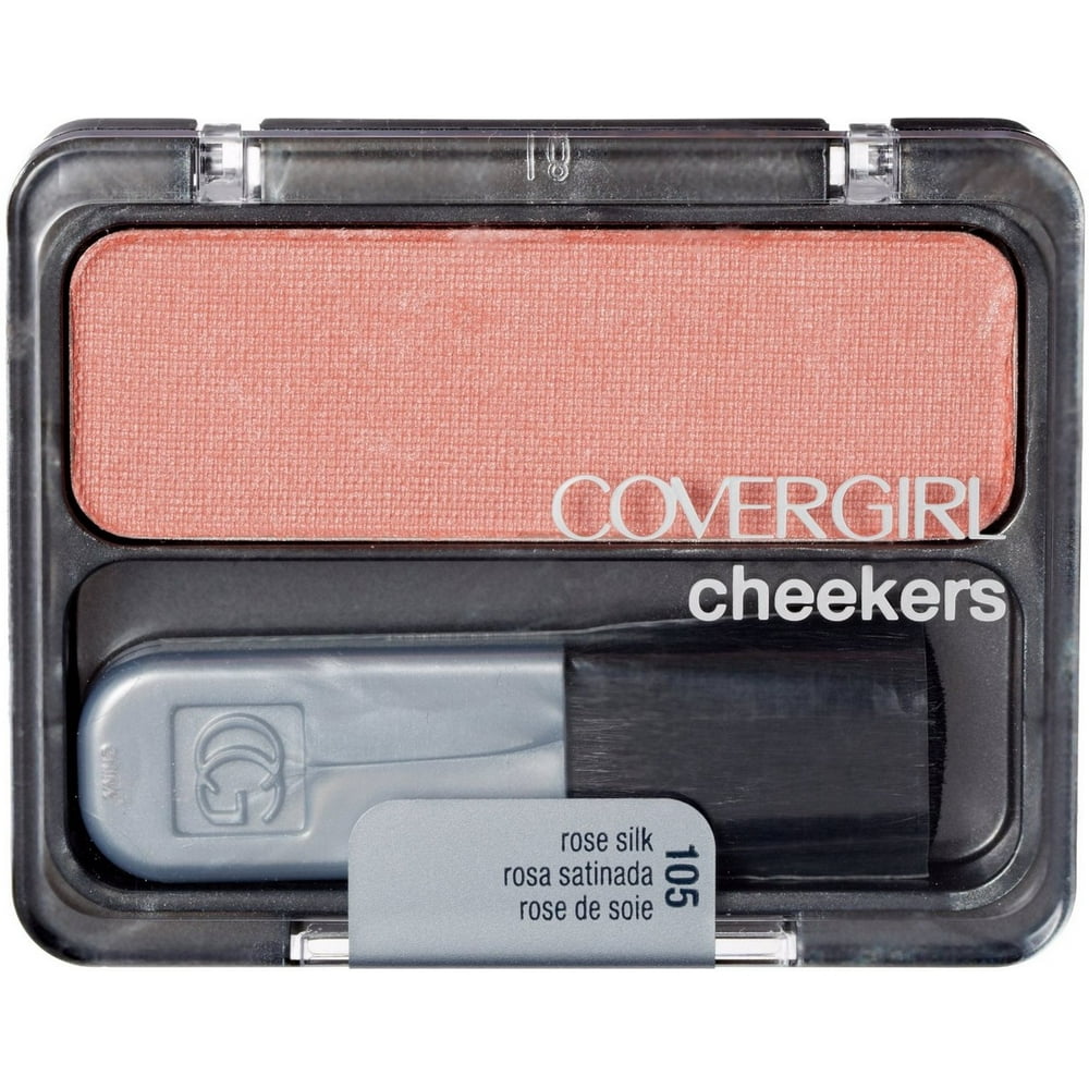 CoverGirl Cheekers Blush, Rose Silk [105], 0.12 oz