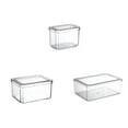 thumbnail image 4 of Youkk PET-made Fridge Organizer Convenient And Space-saving Solution Dustproof Lid Easy To Sort Out Refrigerator Storage Box L, 4 of 6