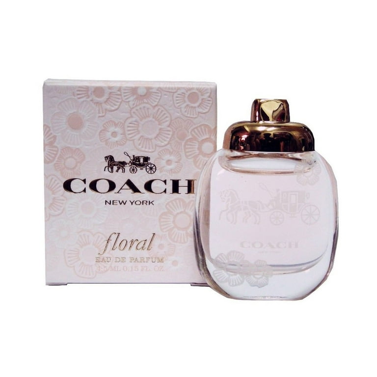 Coach Floral EDP 0.15 oz Mini for Women, Citrus, Gardenia