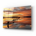 thumbnail image 2 of Epic Art 'Great Salt Lake Pilings Sunset' by Mike Jones, Acrylic Glass Wall Art, 16"x12", 2 of 8