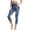 J, variant on Zulora Women's High Waist Slim Capri Leggings with Side Pockets Stretchy Cropped Yoga Pants Soft Moisture Wicking Fabric for Fitness Running Jogging Pilates Dance Casual Daily Wear