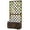 Brown, variant on Beyamis Raised Garden Bed Spring, Wooden Planting Planter Box with Trellis and Drain Holes for Climbing Vine Plants, Brown