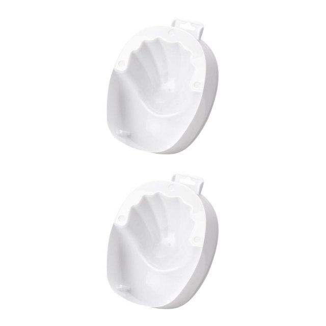 Minnieouse Paquete de 4 cuencos para quitar uñas, remojo profesional para quitar uñas artificiales, cuencos de plástico para remojo de uñas, Type1 NO1