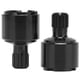 thumbnail image 2 of Copas de transmisión delanteras y traseras de control remoto, color negro, fácil de reemplazar, copa de transmisión de acero para coche de escalada TRAXXAS X MAXX 1/5, 2 uds. YUNYI BRAND Deportes, 2 of 8