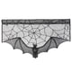 thumbnail image 1 of Halloween Spider Web Bat Cortina Cortina decorativa de la puerta decorativa Patrón espeluznante, 1 of 6
