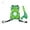 B002- Multicolor (Frog), variant on Outdoor Summer Toys for Student, Water Gun, Water Play for Student, Water Blasters for Student, Leak-Free Zebra Shaped Water Gun with Backpack Tank, Pull-Type Mechanism, Safe