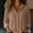 Rose Gold, variant on Womens Button Down Shirts Long Sleeve Cotton Gauze Tops Casual Collared Blouses Loose Fit Casual Shirts for Women Long Sleeve Button Down Blouses Fall 2026 Solid Color Trendy Tops