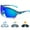 Blue, variant on VICTGOAL Cycling Sunglasses for Men Women with Polarized and Photochromic 2 Lenses,UV400 Clear Road Bike Running Sports Goggles