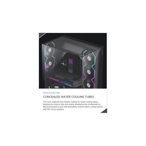 インフィニティ プラス Infinity plus Windowsパッケージ版 GAMEMAX Infinity Plus Black USB3.0 / Type C ATX Mid-Tower