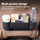 thumbnail image 4 of Organizador para asiento trasero de coche, bolsa de almacenamiento multifuncional para respaldo de asiento, respaldo de cuero, 4 of 7