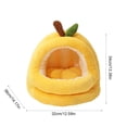 thumbnail image 3 of Antqov Cat Bed for Indoor Cats, Foldable Washable Cat Bed & Cave Soft Thick Removable Pet Bed for Kittens Home Office Supplies, 3 of 6