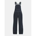 thumbnail image 2 of No Boundaries Baggy Denim Overalls, Women's, 2 of 4