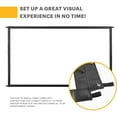 thumbnail image 2 of KODAK 150” Replacement Dual Projector Screen, Fast Fold Front & Rear Projection Backdrop - White, 2 of 5