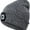Grey, variant on Morttic Unisex Beanie Hat with Light, USB Rechargeable Hands Free LED Headlamp Hat, Knitted Night Light Beanie Cap Flashlight Hat, Gifts for Men Dad Father Husband (Black)