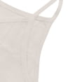 thumbnail image 6 of NIEWTR Summer Loose Round Neck Tank Top Sleeveless Strap T Shirt Women Womens Tank Summer Tank (M,A176-Beige), 6 of 6