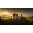 thumbnail image 3 of Kruczynski, Wojciech 24x14 Black Modern Framed Museum Art Print Titled - Neuschwanstein, 3 of 5